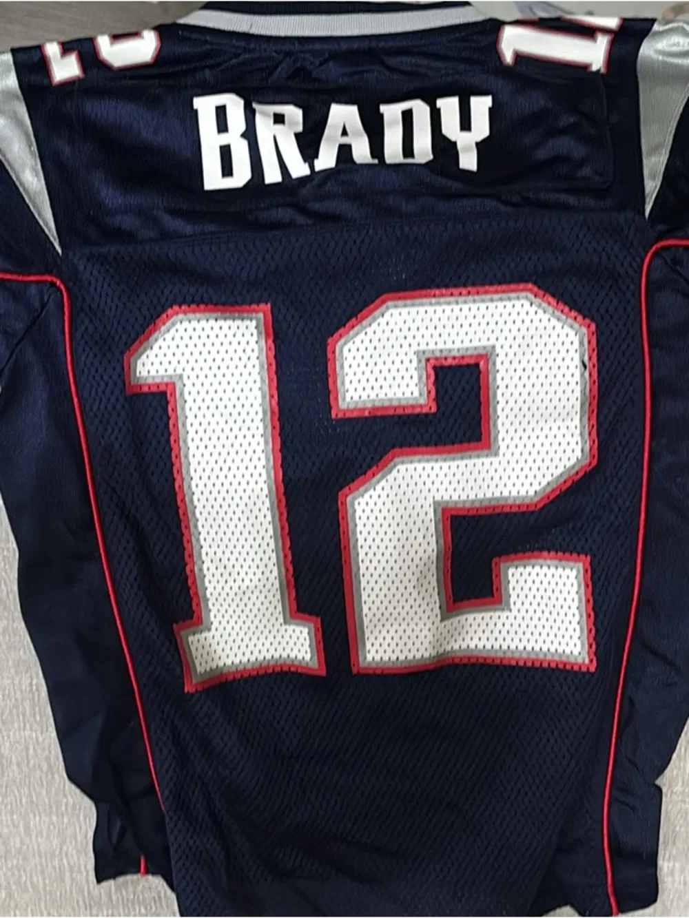 New England Patriots Tom Brady Football Jersey - Picture 2 of 4